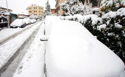 NEVICATA A ROMA