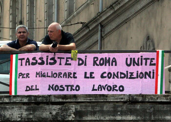 MANIFESTAZIONE TASSISTI
