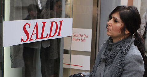 INIZIO SALDI A ROMA