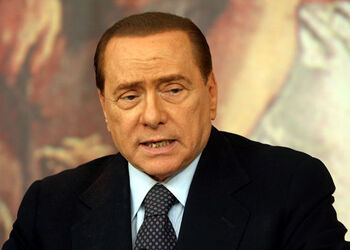 CONFERENZA STAMPA SILVIO BERLUSCONI