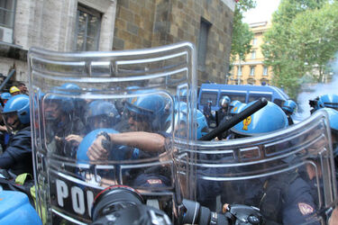 MANIFESTAZIONE OPERAI ALCOA