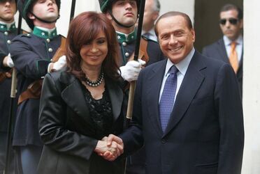 INCONTRO KIRCHNER BERLUSCONI INCONTRO KIRCHNER BERLUSCONI