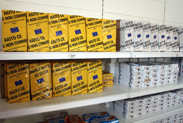 CONSEGNA CAMION CNA ALLA CARITAS CONSEGNA CAMION CNA ALLA CARITAS