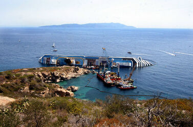 CRONACA INIDENTE COSTA CONCORDIA