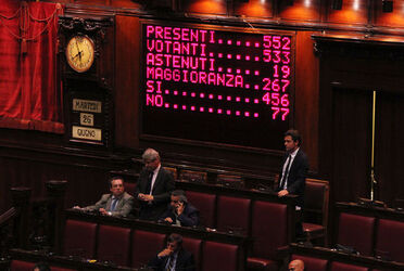 VOTO FIDUCIA RIFORMA LAVORO