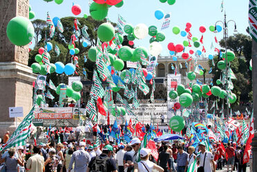 MANIFESTAZIONE CGIL CISL UIL
