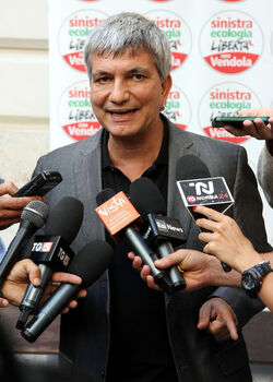 POLITICA CONFERENZA STAMPA NICHI VENDOLA