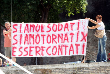 MANIFESTAZIONE CGIL CISL UIL