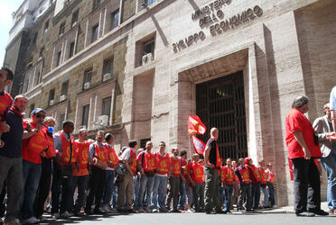 MANIFESTAZIONE FIOM CGIL CONTRO RIFORMA LAVORO