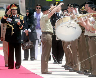 ARRIVO DI MOHAMMAD GHEDDAFI IN ITALIA ARRIVO DI MOHAMMAD GHEDDAFI IN ITALIA