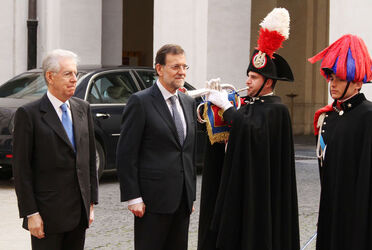 INCONTRO MONTI RAJOY