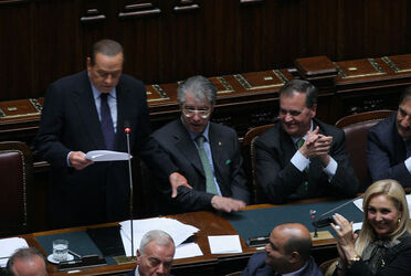 BERLUSCONI ALLA CAMERA