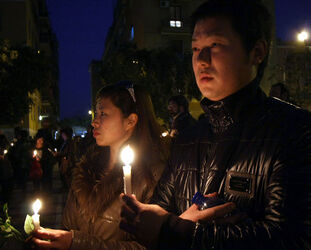 MANIFESTAZIONE POPOLO CINESE MANIFESTAZIONE POPOLO CINESE