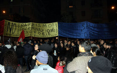 MANIFESTAZIONE POPOLO CINESE MANIFESTAZIONE POPOLO CINESE