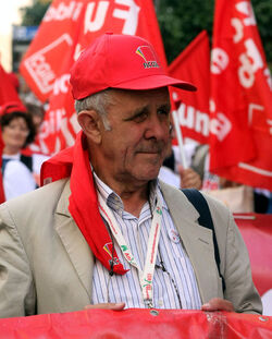 PROTESTA CGIL CONTRO GOVERNO BERLUSCONI
