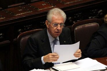 VOTO FIDUCIA ALLA CAMERA GOVERNO MARIO MONTI