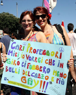 MANIFESTAZIONE ROMA PRIDE 2012