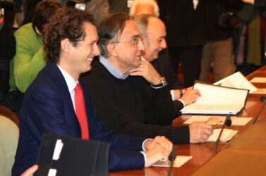INCONTRO GOVERNO FIAT INCONTRO GOVERNO FIAT