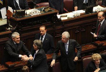 VOTO FIDUCIA ALLA CAMERA GOVERNO MARIO MONTI