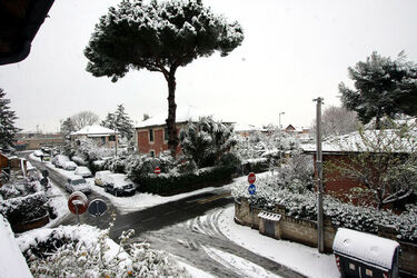 NEVICATA A ROMA