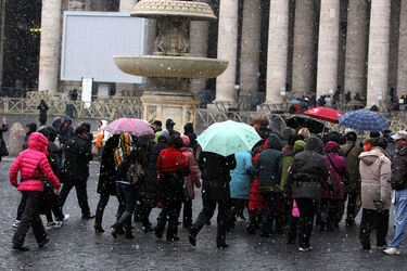 NEVE A SAN PIETRO