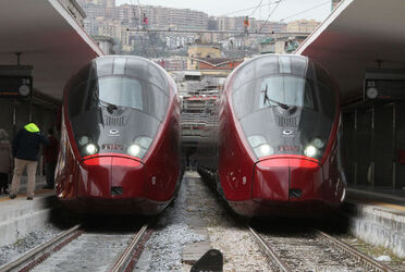 VIAGGIO INAUGURALE DEL TRENO ITALO IDEATO DA NUOVO TRASPORTO VIAGGIATORI
