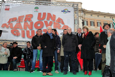 CONFERENZA STAMPA SINDACATI PER RIAPRIRE CONFRONTO CON IL GOVERNO