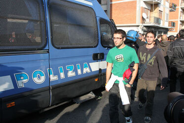 MANIFESTAZIONE STUDENTI CONTRO G20