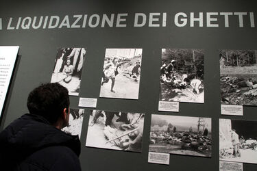 FINI VISITA LA MOSTRA I GHETTI NAZISTI FINI VISITA LA MOSTRA I GHETTI NAZISTI
