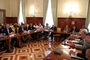 INCONTRO PATRONI GRIFFI SINDACATI