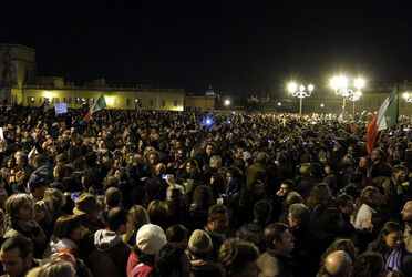 BERLUSCONI AL QUIRINALE PER DIMISSIONI BERLUSCONI AL QUIRINALE PER DIMISSIONI