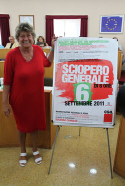 CONFERENZA STAMPA CGIL SCIOPERO GENERALE