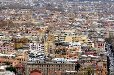 ROMA TERRENO AGRICOLO VISTO DALL ALTO ROMA TERRENO AGRICOLO VISTO DALL ALTO