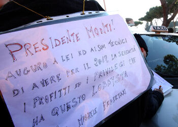 MANIFESTAZIONE TASSISTI