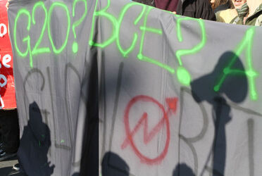 MANIFESTAZIONE STUDENTI CONTRO G20