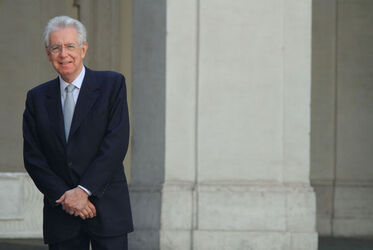 MARIO MONTI MAHMOUD ABBAS