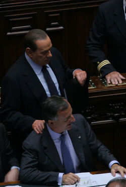 BERLUSCONI ALLA CAMERA