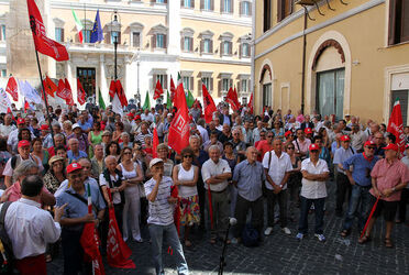 MANIFESTAZIONE CONTRO MANOVRA FINANZIARIA MANIFESTAZIONE CONTRO MANOVRA FINANZIARIA