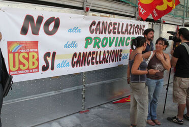 MANIFESTAZIONE USB COBAS