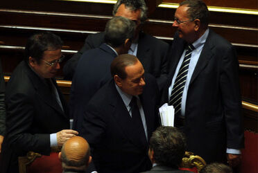 BERLUSCONI AL SENATO