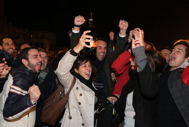 BERLUSCONI AL QUIRINALE PER DIMISSIONI BERLUSCONI AL QUIRINALE PER DIMISSIONI