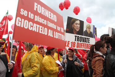 MANIFESTAZIONE CGIL IN DIFESA ARTICOLO 18