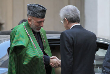 INCONTRO MONTI KARZAI