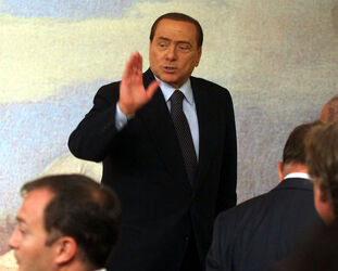CONFERENZA STAMPA SILVIO BERLUSCONI