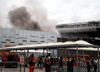INCENDIO STAZIONE TIBURTINA INCENDIO STAZIONE TIBURTINA