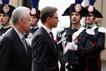 INCONTRO JYRKI KATAINEN MARIO MONTI