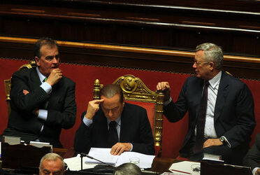 BERLUSCONI AL SENATO