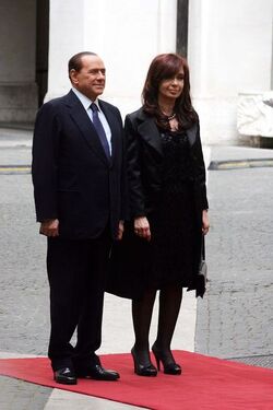 INCONTRO KIRCHNER BERLUSCONI INCONTRO KIRCHNER BERLUSCONI