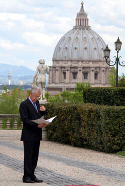INCONTRO MARIO MONTI SHEIKH HAMAD BIN KHALIFA AL THANI