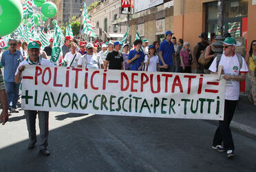 MANIFESTAZIONE CGIL CISL UIL
